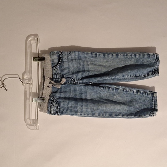 Tucker and Tate Baby Boy 18M Jean Denim Stretch Tie Waist - Picture 1 of 8